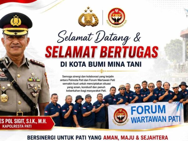 Forum Wartawan Pati Sambut Kehadiran Kombes Pol Sigit sebagai Kapolresta Pati, Siap Perkuat Sinergi