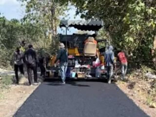 Lama Tak Tersentuh Pembangunan, Jalan Jenggolo-Pegandan Kini Mulus Usai Diperbaiki DPUTR Pati 