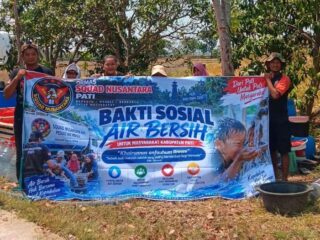 Squad Nusantara Pati Salurkan Ribuan Liter Air Bersih untuk Warga Terdampak Kekeringan