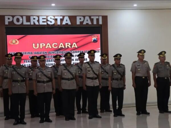 Penyegaran Kinerja, Sejumlah Kapolsek Polresta Pati Diganti